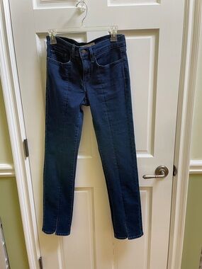 Levi’s 314 Seamed Straight Leg Jeans with Slit at Hem Size 27